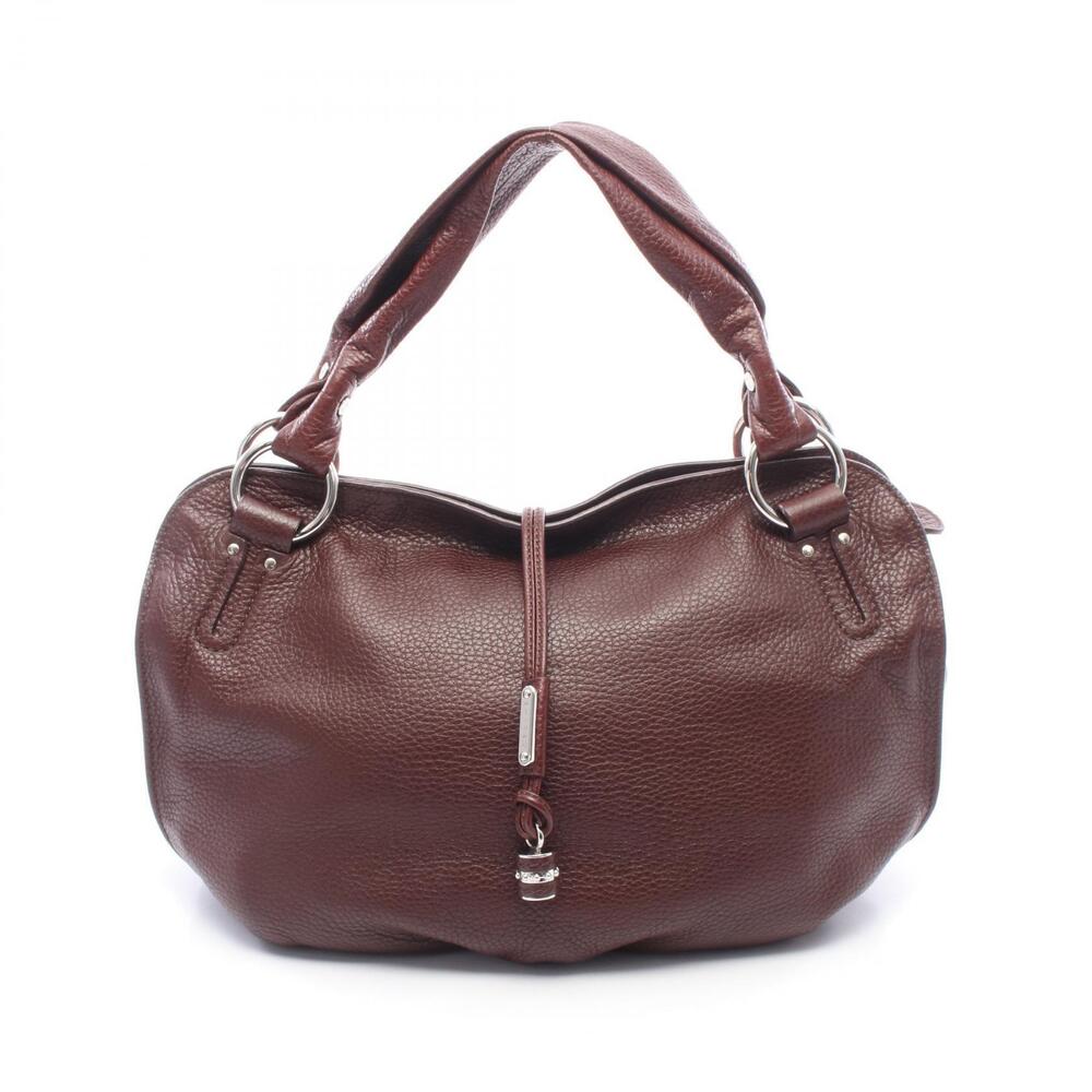 Celine Bittersweet Handbag Leather Bordeaux Purple